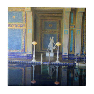 Roman Pool in Hearst Castle, Californië Tegeltje