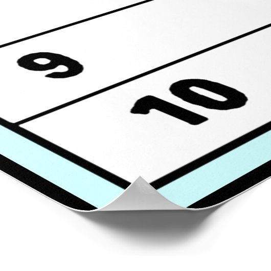 Roman Poster Numeriek (Hoek)