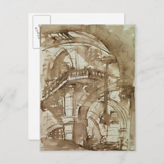 Roman Prison, c.1744-5 Briefkaart (Voorkant / Achterkant)