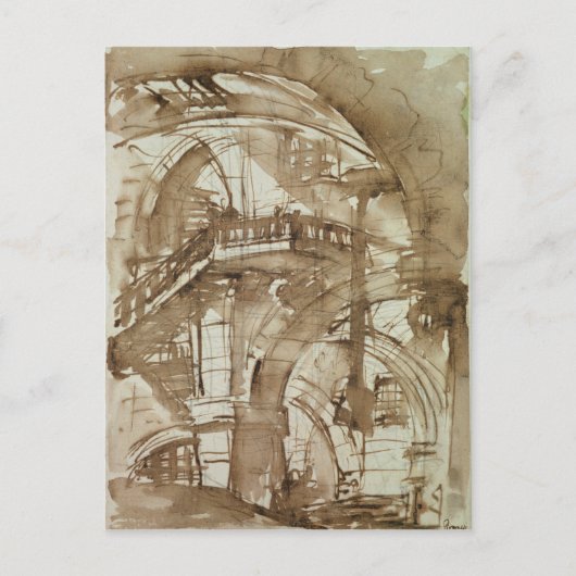 Roman Prison, c.1744-5 Briefkaart (Voorkant)