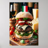 Roman Rhapsody Burger Sensation 24x36 Poster (Voorkant)