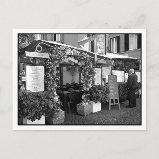 Roman Ristorante Briefkaart (Voorkant)