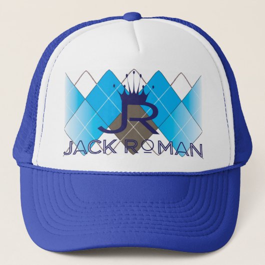 Roman Robbie K Blue Trucker Pet (Voorkant)