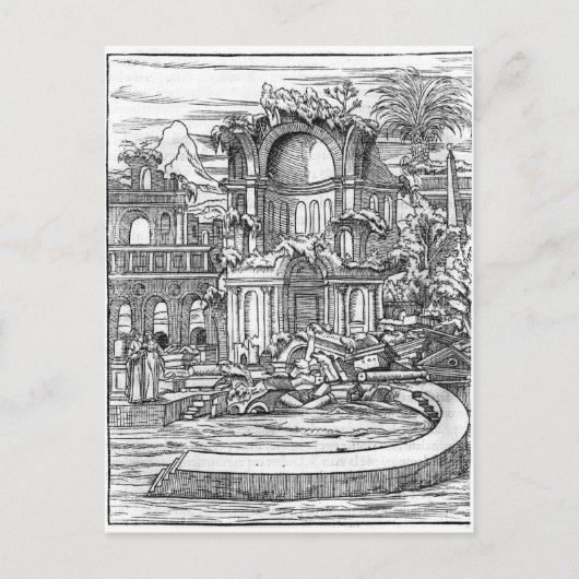 Roman Ruins Briefkaart (Voorkant)