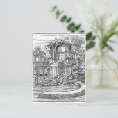 Roman Ruins Briefkaart (Staand voorkant)