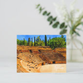 Roman Ruins, Briefkaart Spanje (Staand voorkant)