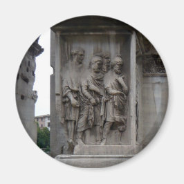 Roman Ruins Entrance in Rome Italië Magneet