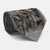 Roman Ruins Entrance in Rome Italië Stropdas (Opgerold)