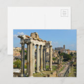 Roman Ruins in Rome Italië Briefkaart (Voorkant / Achterkant)