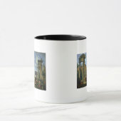 Roman Ruins met een profeet, 1751 Mok (Midden)