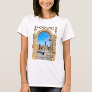 Roman Ruins van de Oude Pompeii T-shirt