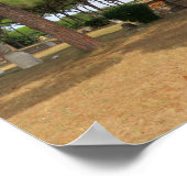 Roman Ruins van Ostia Antica Poster (Hoek)