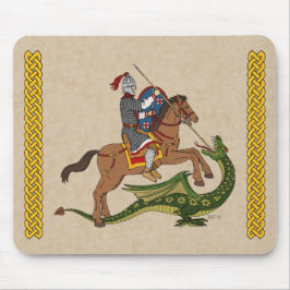 Roman Saint George en de Draak Muismat