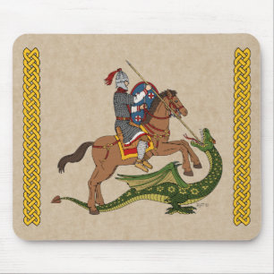 Roman Saint George en de Draak Muismat
