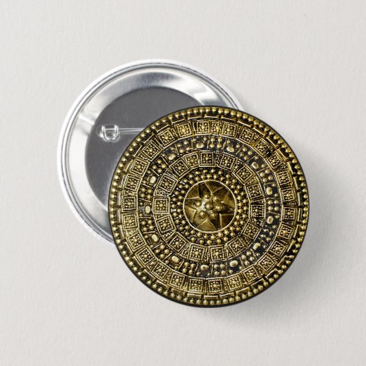 Roman Shield Ronde Button 5,7 Cm (Voorkant /achterkant)