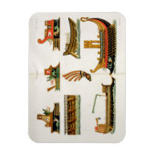 Roman Ships, met vermelding van de figurehead, bor Magneet (Verticaal)