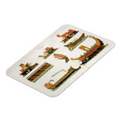 Roman Ships, met vermelding van de figurehead, bor Magneet (Linkerzijde)