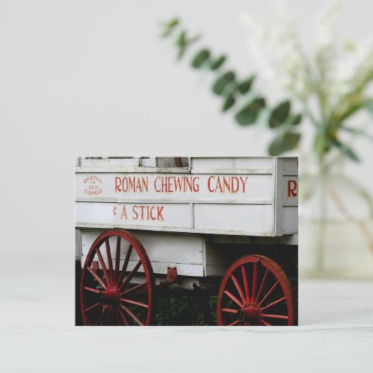 Roman Snoep Briefkaart (Staand voorkant)