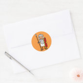 Roman Soldier Cartoon Birthday Sticker Sheet | (Envelop)
