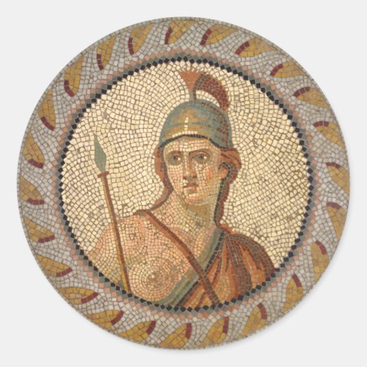Roman Soldier Mozaïek Sticker (Voorkant)