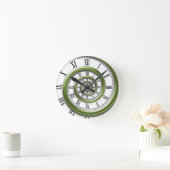 Roman Spiral - Groen Ronde Klok (Huis)