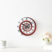 Roman Spiral - Rood Ronde Klok (Huis)