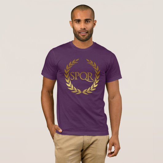 Roman SPQR T-shirt (Voorkant volledig)