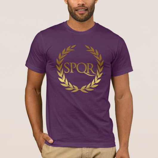 Roman SPQR T-shirt (Voorkant)