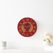 Roman SPQR-wandklok Ronde Klok (Huis)