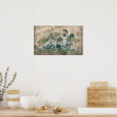 Roman standbeeld poster (Keuken)
