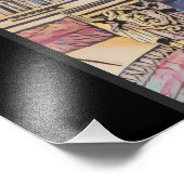 Roman Street - Zwart poster (Hoek)