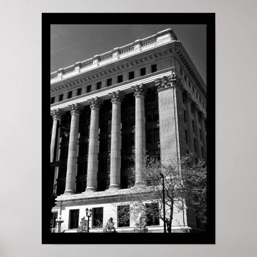 Roman Style Building Poster (Voorkant)