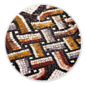 Roman Tegel Mosaic Keramische Knop (Voorkant)