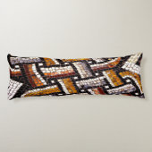 Roman Tegel Mosaic Lichaamskussen (Achterkant)