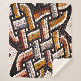 Roman Tegel Mosaic Sherpa Deken