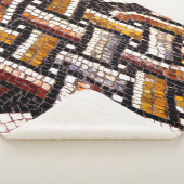 Roman Tegel Mosaic Sherpa Deken (3/4)