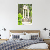 Roman Temple Ruins, Frankrijk Canvas Afdruk (Insitu (Slaapkamer))