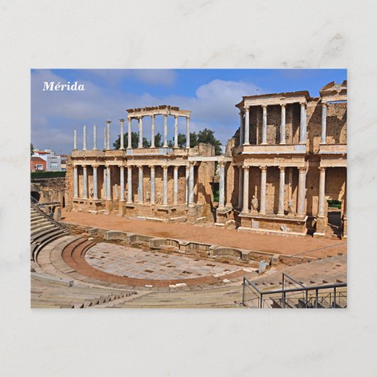 "Roman Theater" Briefkaart (Voorkant)
