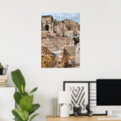 Roman Theater, Cartagena, Spanje Poster (Thuiskantoor)