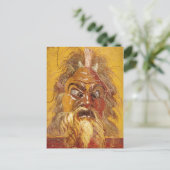 Roman Theater Mask Briefkaart (Staand voorkant)