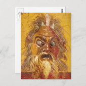 Roman Theater Mask Briefkaart (Voorkant / Achterkant)