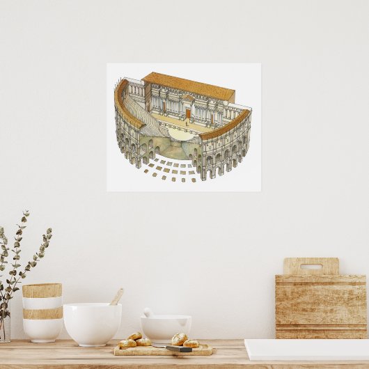 Roman Theater Poster (Keuken)