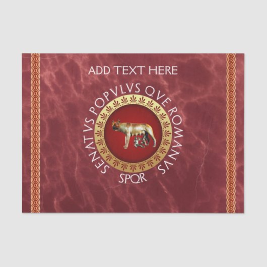 Roman Tissuepapier (Voorkant)