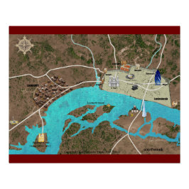 Roman & Viking Londen Poster