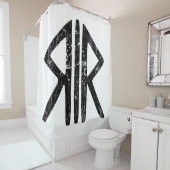 Roman Way Gods religie symbool oude oudheid h Douchegordijn (In situ)