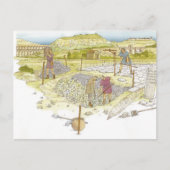 Roman weg. Detail Briefkaart (Voorkant)