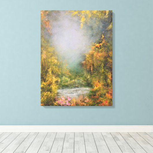 Romance 1995 canvas afdruk (Insitu (Houten vloer))