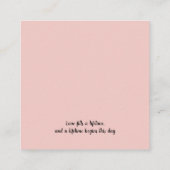 Romance aan zee: Elegant strand Informatiekaartje (Achterkant)