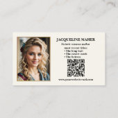 Romance Auteur Boek Hoesje Foto Visitekaartje (Achterkant)