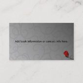 Romance Auteur Visitekaartje (Achterkant)